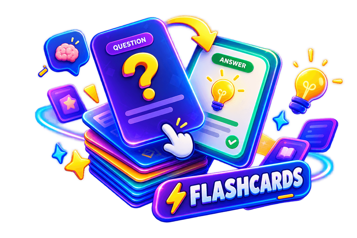 3D Flashcards